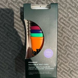 Starbucks reusable hot cups